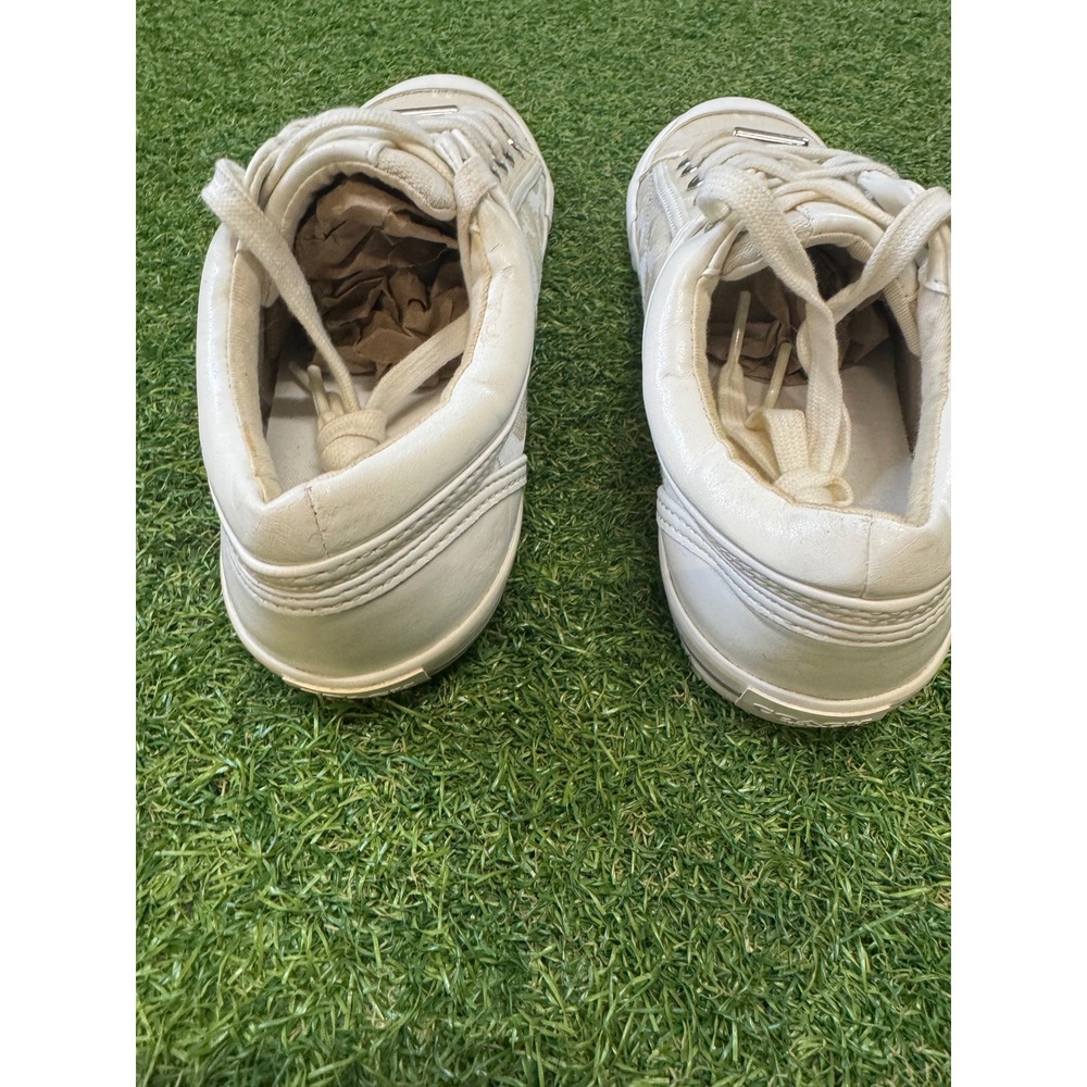 Coach Francesca Signature Monogram Sneakers Cream Beige Low Top A6296 Womens 6B - Picture 4 of 6